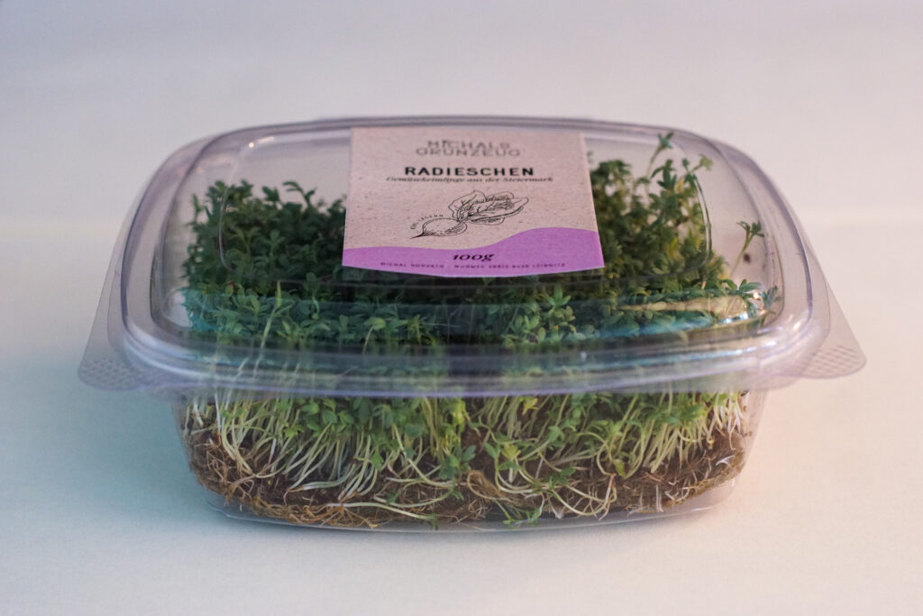 Portfolio Michals Grünzeug - Verpackung