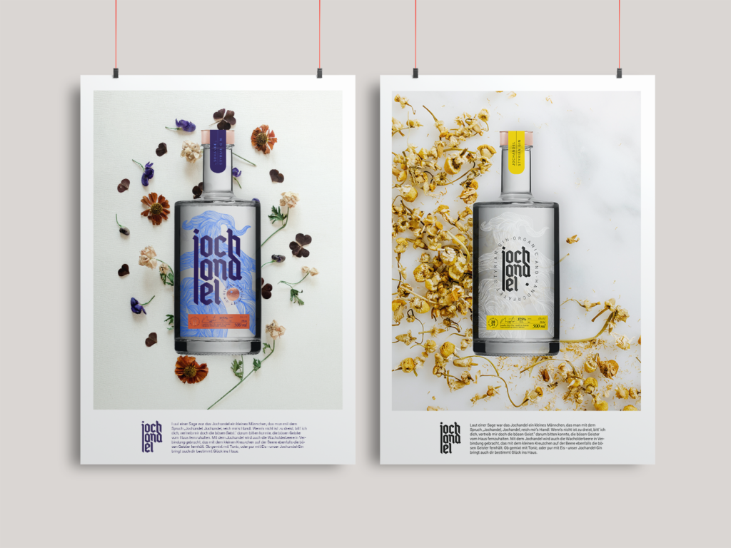 Portfolio etivera - Gin Etikett